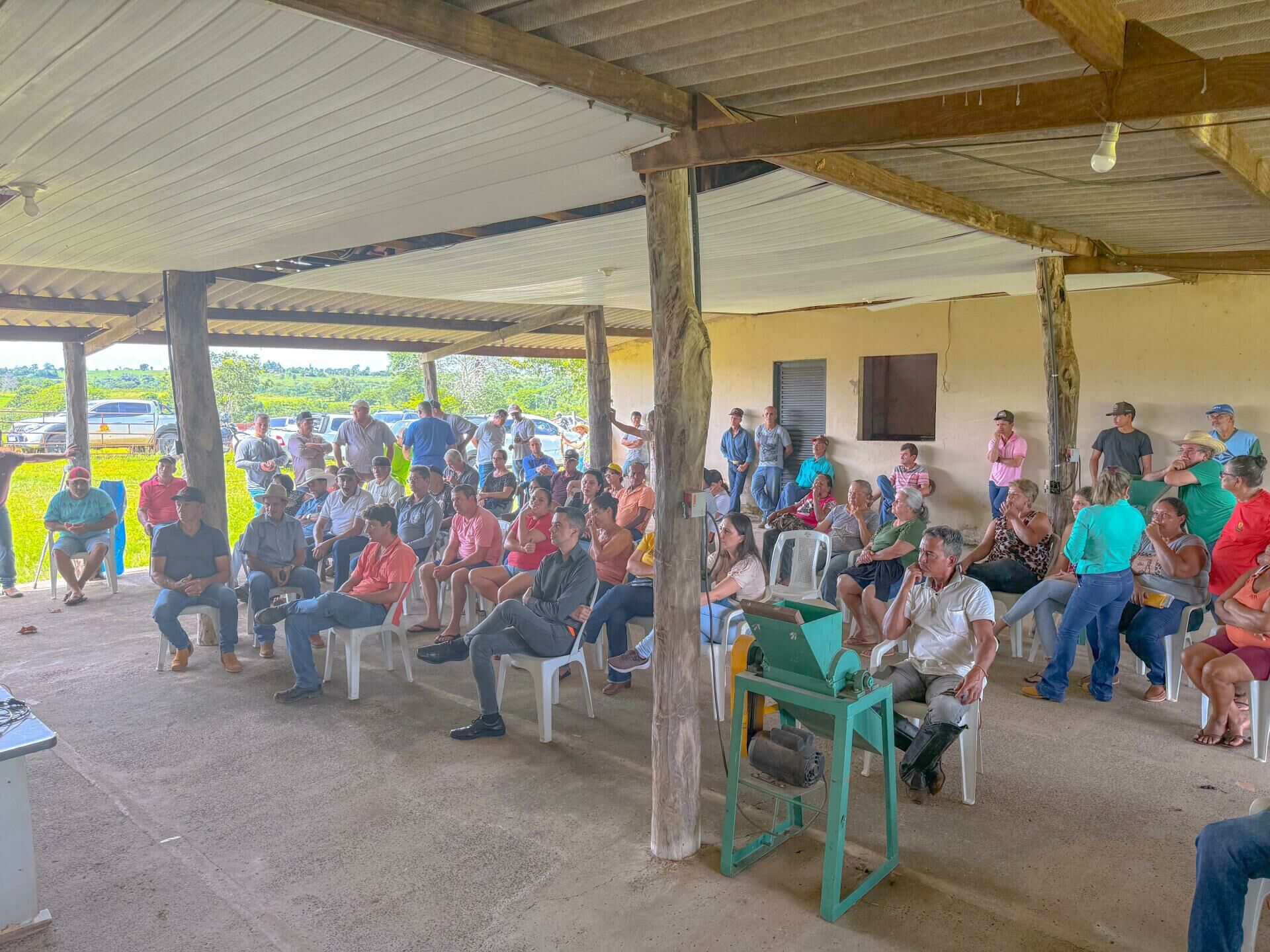 Imagem de compartilhamento para o artigo Durante o fim de semana Prefeitura de Alcinópolis realizou reunião com líderes de Assentamento da MS Todo dia